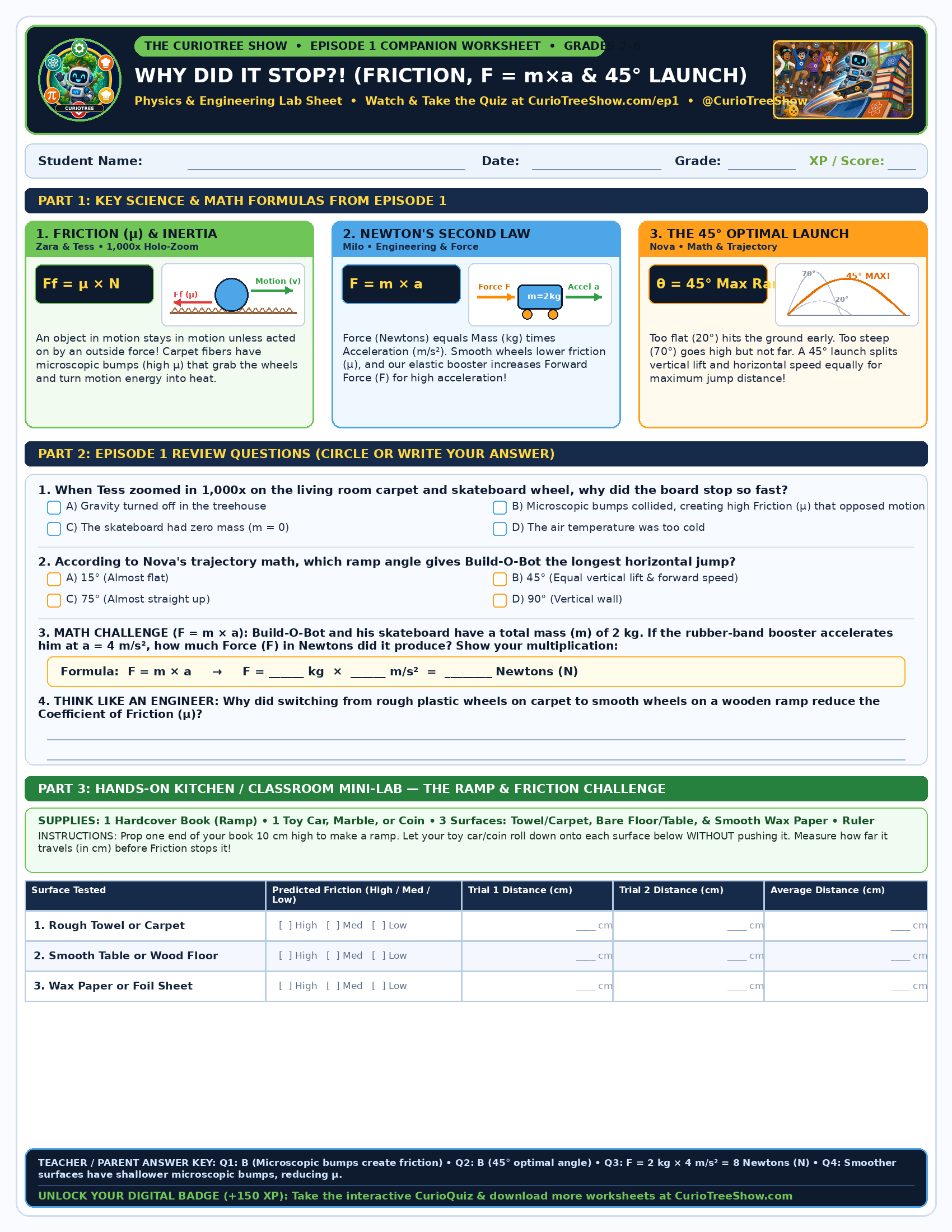 Episode 1 Worksheet Preview